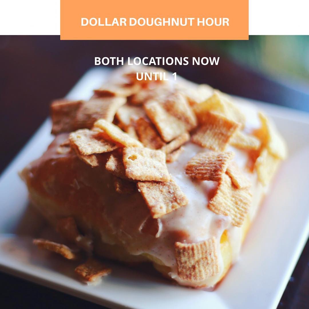🚨🚨🚨DOLLAR DOUGHNUT HOUR NOW UNTIL ONE 🚨🚨🚨 // #dollardoughnuthour #screaming #ohmygosh #noway #doughnuts #getthem #okc #oklahoma #bellekitchen #bellekitchenokc