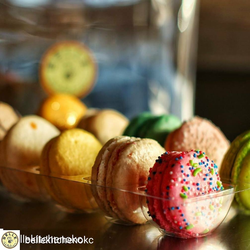 Available Today…$12 for $18 of Macarons 😊
@bellekitchenokc #macaron #macarons